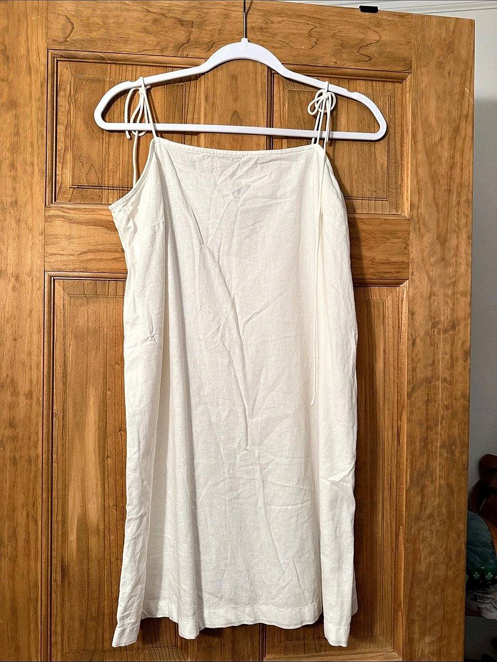 Old Navy White Maxi Dress Like New